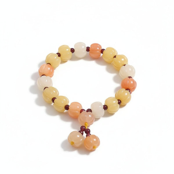 JadeWoven – Golden Silk &amp; Nephrite Jade Bracelet for Grace and Fortune - Mountauk