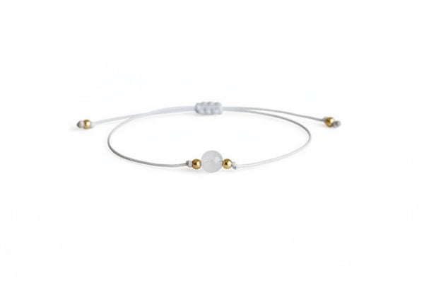 Selenite Crystal Bracelet for Health & Vitality: Empowering Inner Strength & Natural Radiance