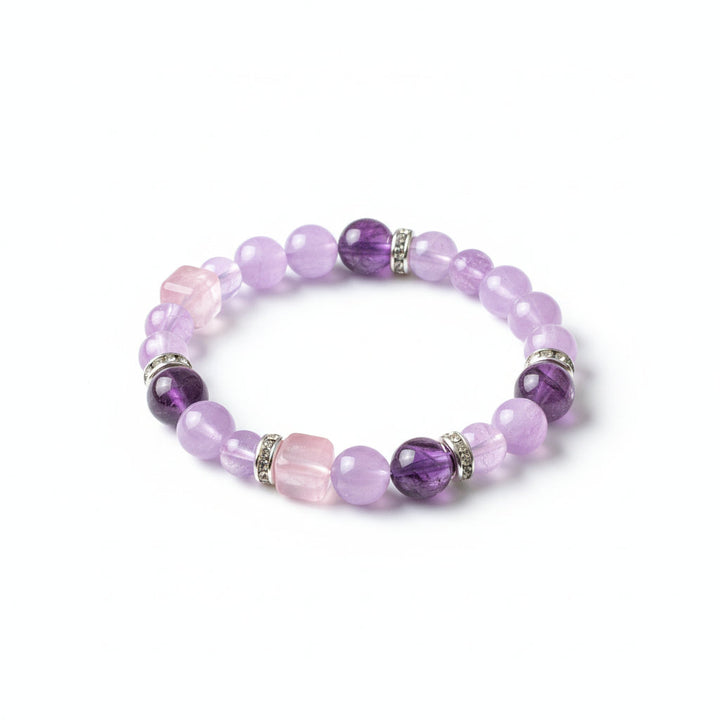 Lavender Orbit – DIY Amethyst Circle Bracelet for Inner Peace, Focus & Celestial Intention - Mountauk