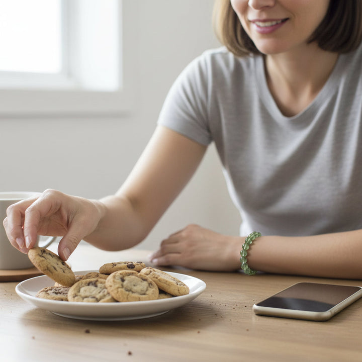 Dragon’s Vein Clarity – Natural Green Quartz & Rutilated Golden Thread Bracelet for Wealth, Intuition & Heart Chakra Healing - Mountauk