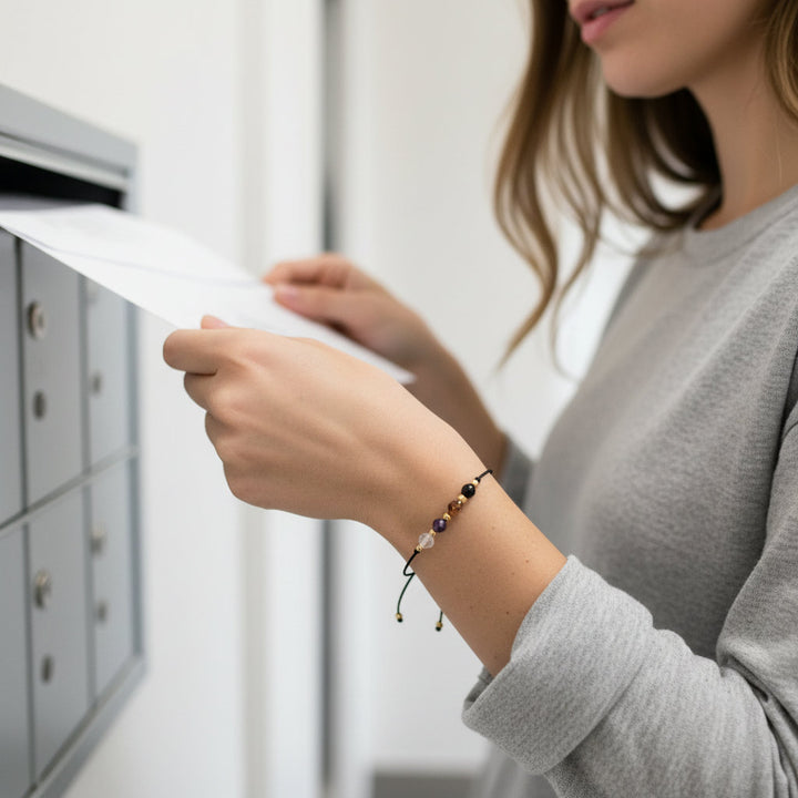 SoulGuard – Rose Quartz, Amethyst & Tourmaline Bracelet for Empathic Protection & Inner Strength - Mountauk