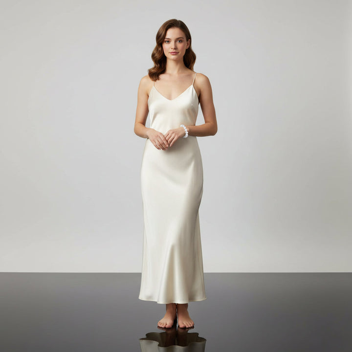 Elegant White Selenite Gemstone Bead Bracelet for Women & Men, 100% Real Gypsum, Yoga Gift - Mountauk