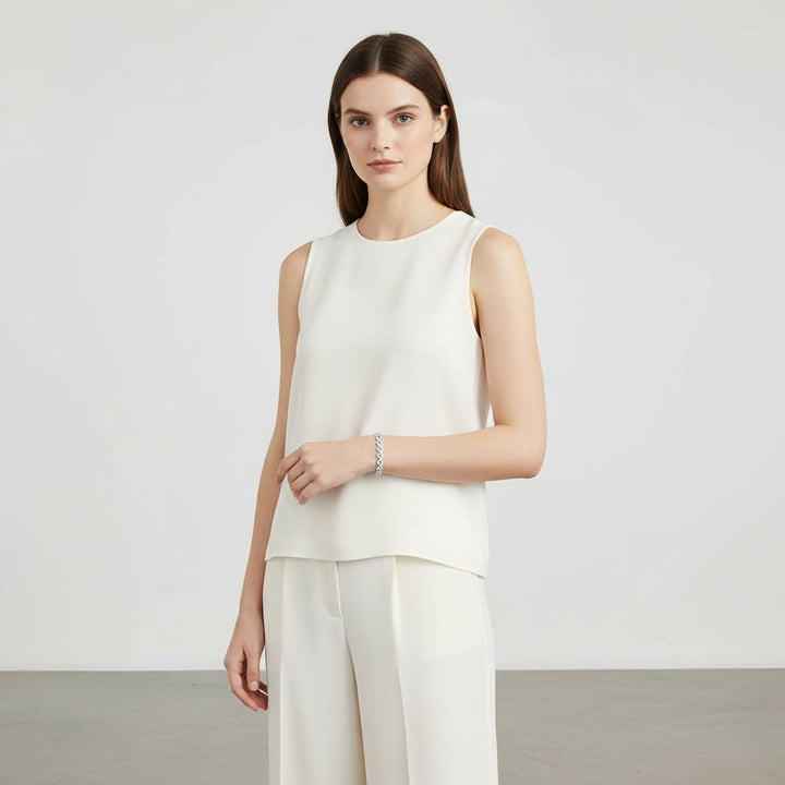 S925 Sterling Silver Sea Blue Zircon Bracelet: Elevate Wisdom with Elegant Wedding Gemstone Bangles for Women. - Mountauk