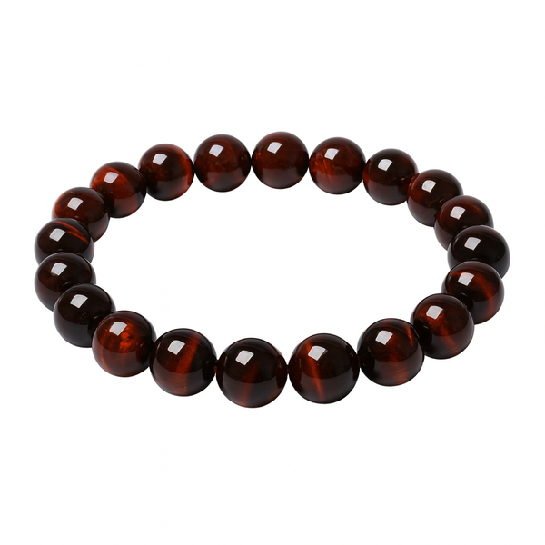 Obsidian Bracelet for Men and Women Couple Student Personalized Hand Jewelry Beads Tiger Eye Volcanic Stone Elasticity Bracelet