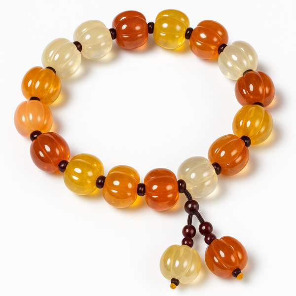 JadeWoven – Golden Silk &amp; Nephrite Jade Bracelet for Grace and Fortune