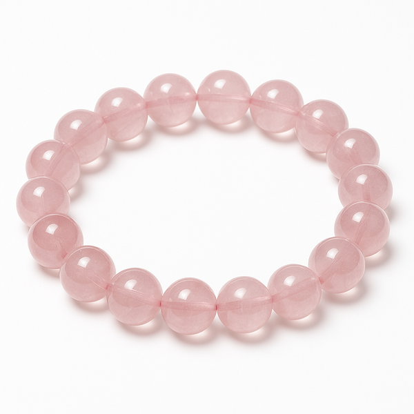 HeartGlow – Rose Quartz Bracelet for Love, Healing & Inner Radiance