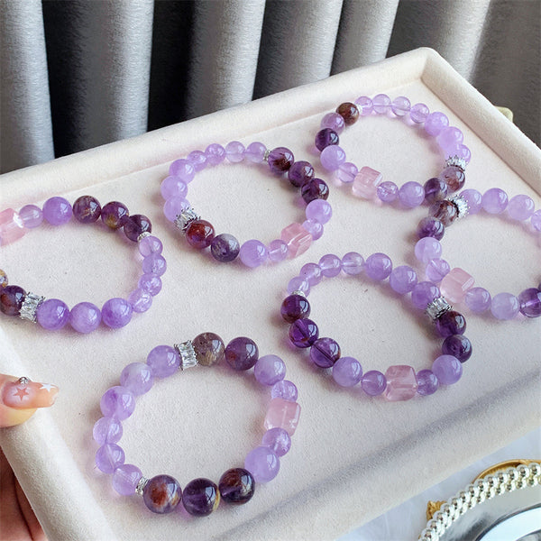 Lavender Orbit – DIY Amethyst Circle Bracelet for Inner Peace, Focus & Celestial Intention