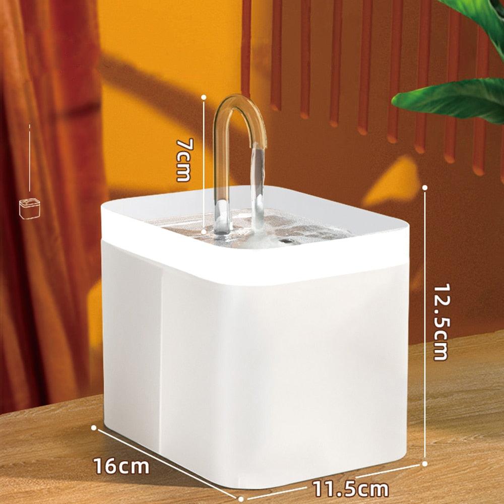 1.5L Ultra-Quiet Pet Water Fountain - Mountauk