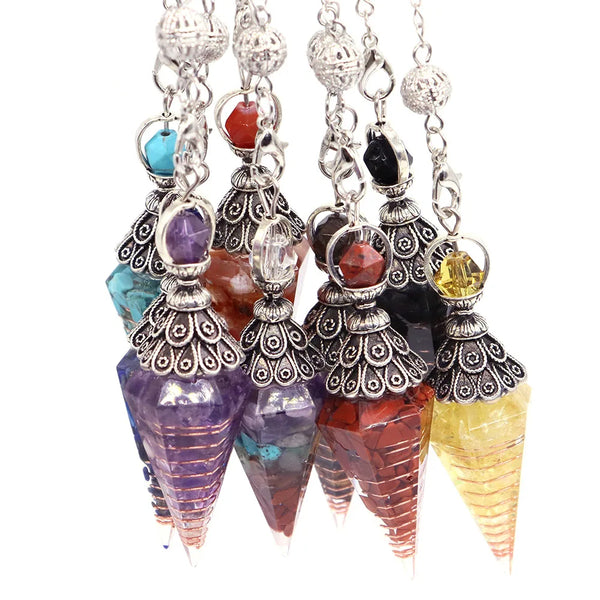 DivinHex – Crystal Resonance Pendulum for Sacred Guidance & Energy Alignment